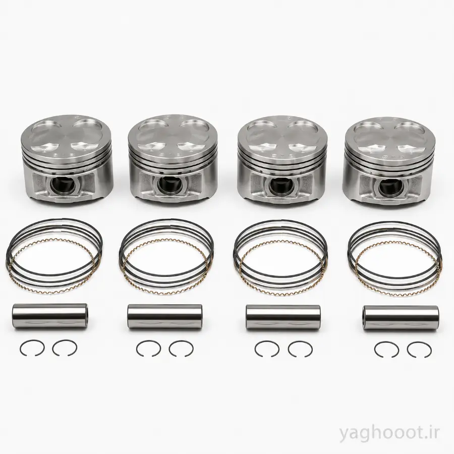 کیت رینگ و پیستون موتور پراید 6